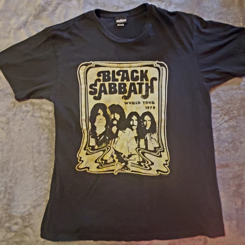 Winterland Black Sabbath World Tour 1978 Late 1990's T-Shirt